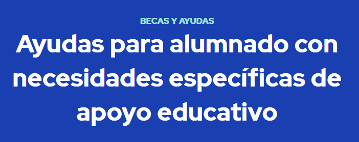becas acnee anuncio
