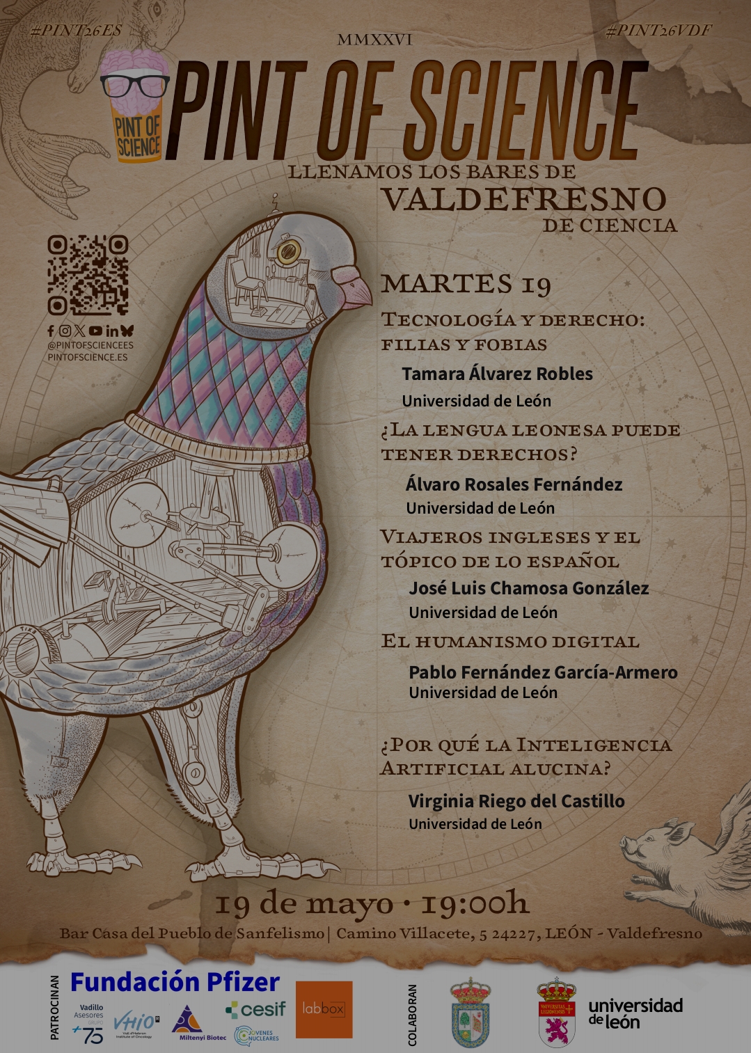 CARTEL VALDEFRESNO actividad bares